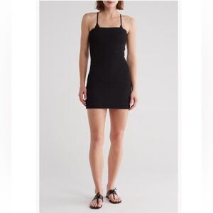Good American Always Fits Cover-Up Tube Dress BLack 3/4(fits like 10-16 US)
